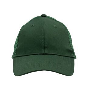 The Stacks Men's Trucker Hat in Hunter Green, One Size
